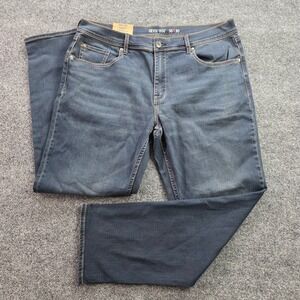Devil-Dog Dungarees Athletic Fit Jeans Stretch Denim Blue 36x30 Mens NWT New